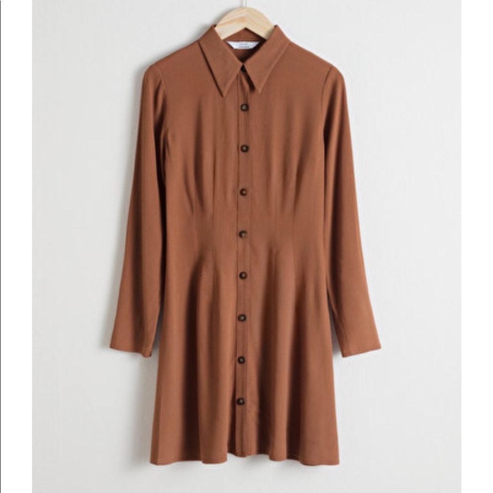& Other Stories brown dress